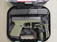 Glock 23 G23 Gen4 Battlefield Green Frame .40 S&W PG2350203BFG  Img-1