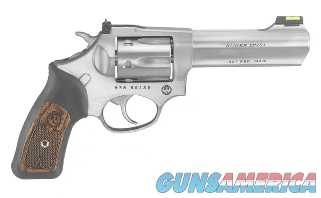 Ruger SP101 327 Federal Magnum 4.2" Satin Stainless 5773