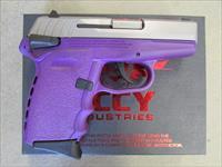 SCCY CPX-1 DAO 3.1 Stainless / Purple 9mm CPX1TTPU  Img-1
