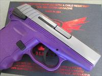 SCCY CPX-1 DAO 3.1 Stainless / Purple 9mm CPX1TTPU  Img-5