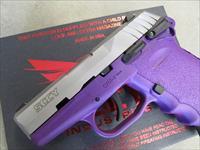 SCCY CPX-1 DAO 3.1 Stainless / Purple 9mm CPX1TTPU  Img-6