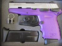 SCCY CPX-1 DAO 3.1 Stainless / Purple 9mm CPX1TTPU  Img-10