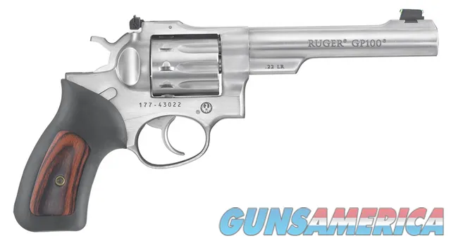 Ruger GP100 Standard Double-Action Satin Stainless .22 LR 5.5" 10 Rds 1757