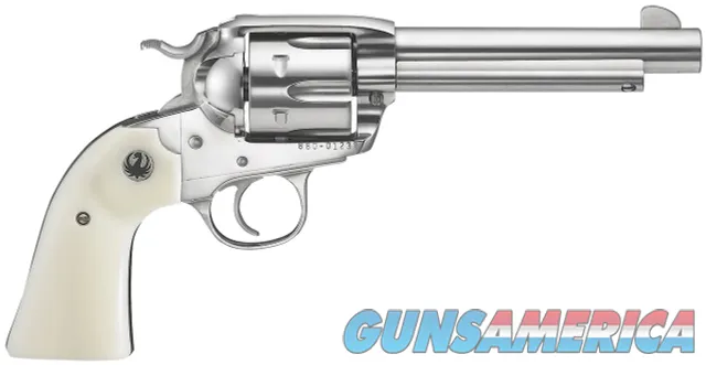 Ruger Vaquero Bisley .45 Colt 5.5" Stainless Simulated Ivory 6 Rds 5129