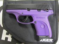 Ruger LC9S Purple Grip Frame 3 7+1 9mm 3242  Img-2