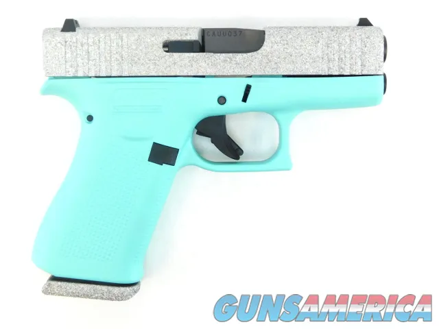 Glock G43X Tiffany Diamond Glitter Gunz 9mm 3.41" 10 Rds PX4350201TDIA