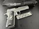 Sig Sauer Stainless 1911 POW-MIA .45 ACP with Knife & Storm Case