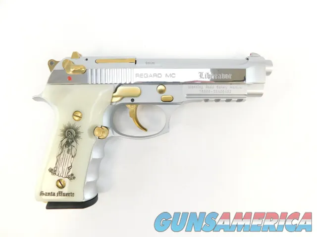 EAA Girsan Regard MC Liberador Trade Show Gun 9mm 4.9" Santa Muerte Z391088