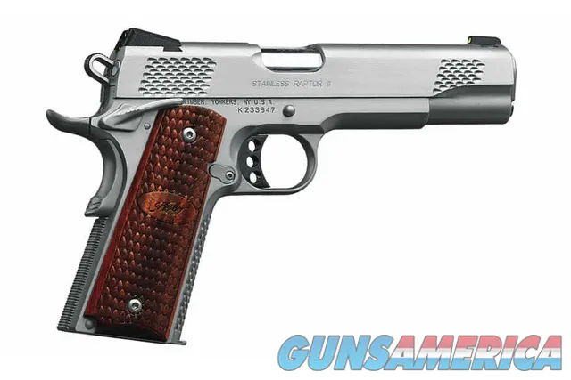 Kimber Stainless Raptor II .45 ACP 5" Stainless 8 Rounds 3200181