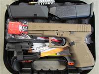 Glock G19 Gen4 4 Hot Cerakote Burnt Bronze 9mm UG1950203BB Img-1