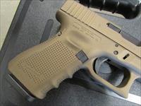 Glock G19 Gen4 4 Hot Cerakote Burnt Bronze 9mm UG1950203BB Img-10