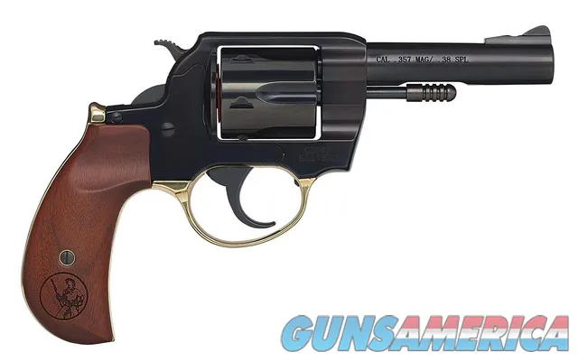 Henry Big Boy Revolver .357 Mag 4" Blued 6 Rds Walnut Birdshead H017BDM