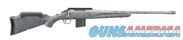 Ruger American Rifle Generation II 6.5 Grendel 20" GMG / Gray Splatter 46911