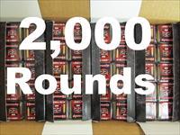 2000 Rounds of Hornady .22 Mag WMR 30 Grain V-Max 83202 Img-1