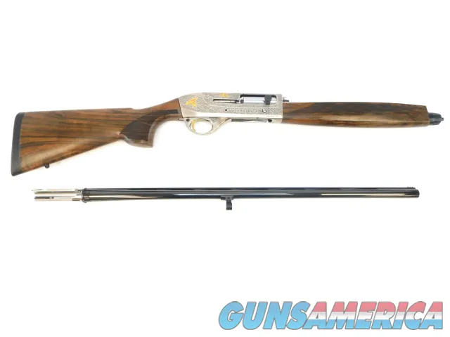 Weatherby 18i Deluxe Limited 20 GA Semi-Auto 28" Nickel Engraved IDL2028MAG