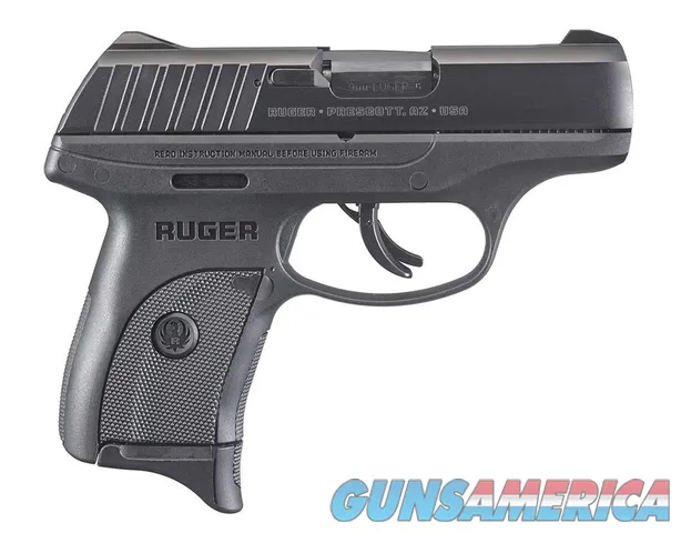 Ruger EC9s 9mm Luger 3.12" 7 Rounds Black 3283