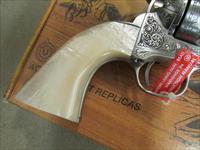 Uberti Engraved Cattleman 5.5 SS .45 Colt Revolver Img-3
