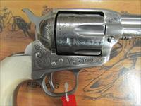 Uberti Engraved Cattleman 5.5 SS .45 Colt Revolver Img-5