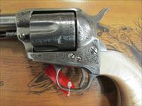 Uberti Engraved Cattleman 5.5 SS .45 Colt Revolver Img-6