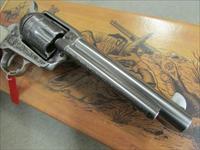Uberti Engraved Cattleman 5.5 SS .45 Colt Revolver Img-7