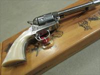 Uberti Engraved Cattleman 5.5 SS .45 Colt Revolver Img-11