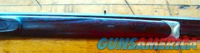 Gump Lancaster Pa. 40 cal. Rifle Converted Flintlock DST Antique Img-6