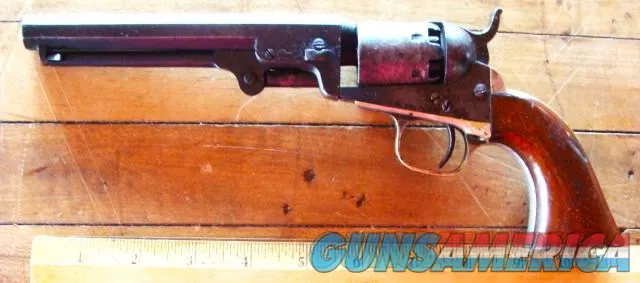Civil War Cased Colt 1862 Mfg. 1849 Pocket Model Img-5