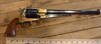 12 Barrel 44 cal Italian Remington Style Black Powder Revolver Img-1