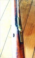 Antique Tiger Stripe Full Stock Rifle New York Maker 41 bbl 56 overall Img-10