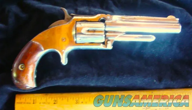 Smith & Wesson 1&1Half Second Issue 32 RF wHolster & Blanks Excellent Cond. Img-2