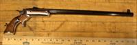 Restored Antique Stevens Hunters Pet Pistol w/Wire Stock 18 bbl Bicycle Rifle Img-1