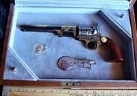 Cased Robert E Lee Comm. Pistol Gold & Engraved Img-2