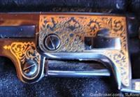 Cased Robert E Lee Comm. Pistol Gold & Engraved Img-13