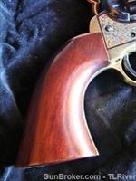 Cased Robert E Lee Comm. Pistol Gold & Engraved Img-14