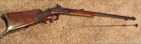 Ornate German Schuetzen Target Percussion Rifle