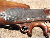 Ornate German Schuetzen Target Percussion Rifle