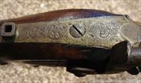 Ornate German Schuetzen Target Percussion Rifle