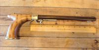 Vintage Saw Handle Under Hammer 25 cal. Percussion Target Pistol No Reserve Img-2