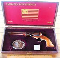 1976 High Standard Commemorative Pistol w/Presentation Box & Belt Buckle Img-1