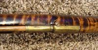 Antique A. Gumpf Kentucky Rifle Full Stock Tiger Stripe 45 cal.