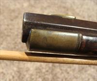 Antique A. Gumpf Kentucky Rifle Full Stock Tiger Stripe 45 cal.