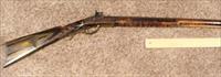 Antique A. Gumpf Kentucky Rifle Full Stock Tiger Stripe 45 cal.