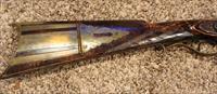 Antique A. Gumpf Kentucky Rifle Full Stock Tiger Stripe 45 cal.