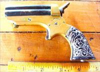 Antique 22 cal Sharps 4 Barrel Pepper Box Derringer in Fake Book  Img-8