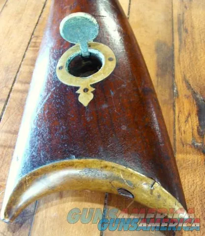 Antique Mule Ear O/U 32/12 ga. Side Hammer Combination Gun Ex. Cond. Img-4