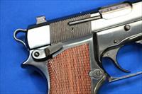 BROWNING HI-POWER 9mm w/NIGHT SIGHTS, BOX & 2 MAGS