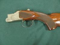 6879 Winchester 101 Pigeon 20 gauge 27 inch barrels, skeet, coin silver rose scroll engraved receiver, ejectors, pistol grip, Winchester butt plate, Winchester case, Winchester Pamphlet, 98% condition from West Texas collection. opens/close Img-4