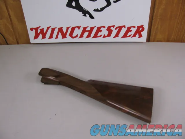 8115  Winchester 101 Pigeon 28 gauge stock, wood length measures 14  Img-1
