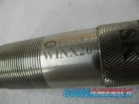 7614 Winchester 101 and model 23  Briley 20 gauge chokes and snap caps, EXTENDED  3 skeet, mod and improved mod, series  Win X 20. will fit all winchester 101 20 gauges,99% condition.FREE SHIPPING-210 602 6360