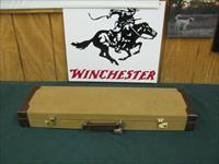 7013 Winchester 23 Golden Quail 410 gauge 26 barrels mod/full,STRAIGHT GRIP, Winchester pad, quail/dogs engraved coin silver receiver, ALL ORIGINAL # 48 of only 500 made. correct Winchester case, single selective trigger, raised rib ejector Img-1